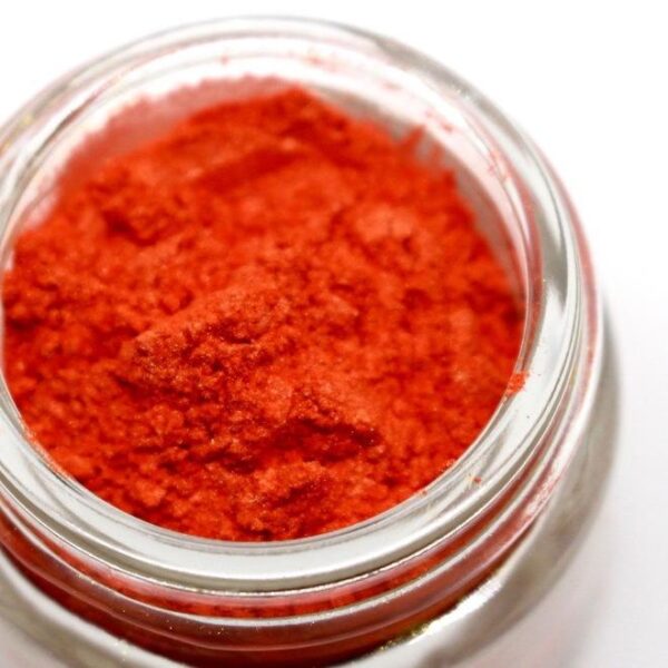 Orange Red Mica Powder - Image 3