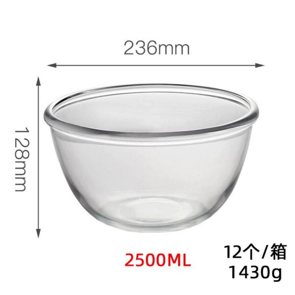 Green-Apple Tempered Glass Bowl - Image 3